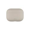 Etui do AirPods Pro UNIQ Lino Silicone - case pokrowiec beżowy