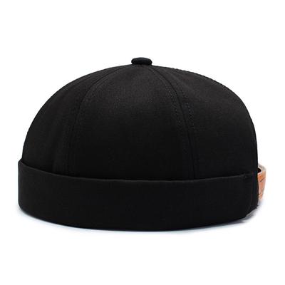 Beanie Männer Frauen Retro Brimless Tragbare Verstellbare Schädeldecke Hip Hop Hut Schädel Kappe