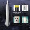 2/4Pcs Halloween Ghost Candle Light with Remote Timer Battery Powered Flickering Flameless Taper Candle