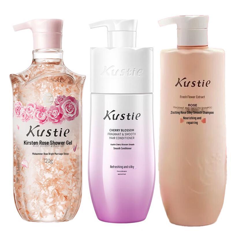 Kustie Blue Water Lily Hair & Body Care Set