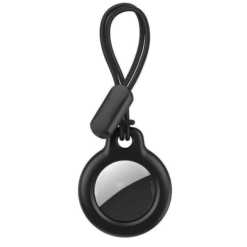 2Pcs Case For Apple Airtags Locator with Strap Protective Cover Anti-Lost Keychain Case for Airtag Holder Tracker Keys Bags Luggage