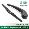 Set Kit Spazzola Tergicristallo Posteriore e Braccio 13" Per Ford Explorer 4 U251 2006 - 2010 Parabrezza Finestrino Posteriore