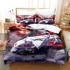 3D Anime Chained Soldier Bedding Set For Bedroom Soft Modern Bedspreads Comefortable Kids Duvet Cover Quilt Cover And Pillowcase