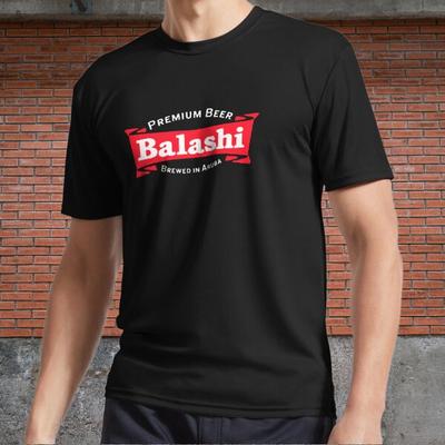 Balashi Premium Bier Aktiv T-Shirt Logo Herren T-Shirt Lustig Größe S bis 5XL