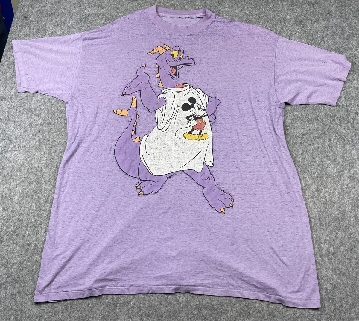 Футболка Disney Figment Ночная рубашка Микки Маус Парк Epcot S-5XL Comfort Colors 4XL
