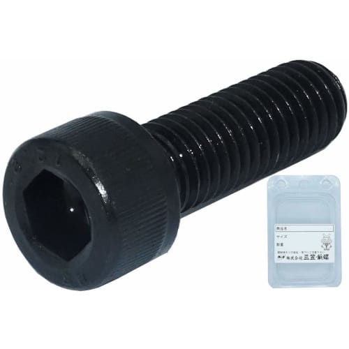 

M&B Hex Socket Head Cap Screws (Cap Bolts), Fully Threaded, [Made in Japan], M8x12, 15 Pieces