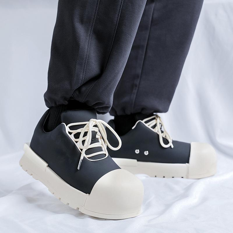 New men's and women's round head bread shell shoes retro casual sports dad shoes couple 6767-6867-R