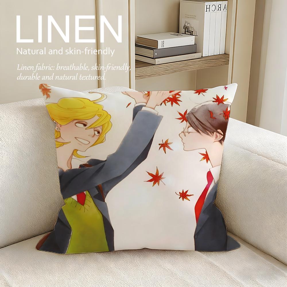 Anime Doukyusei Cushion Cover Pillowcase Set Pcs X X Breathable Washable Sofa Cushion Cover