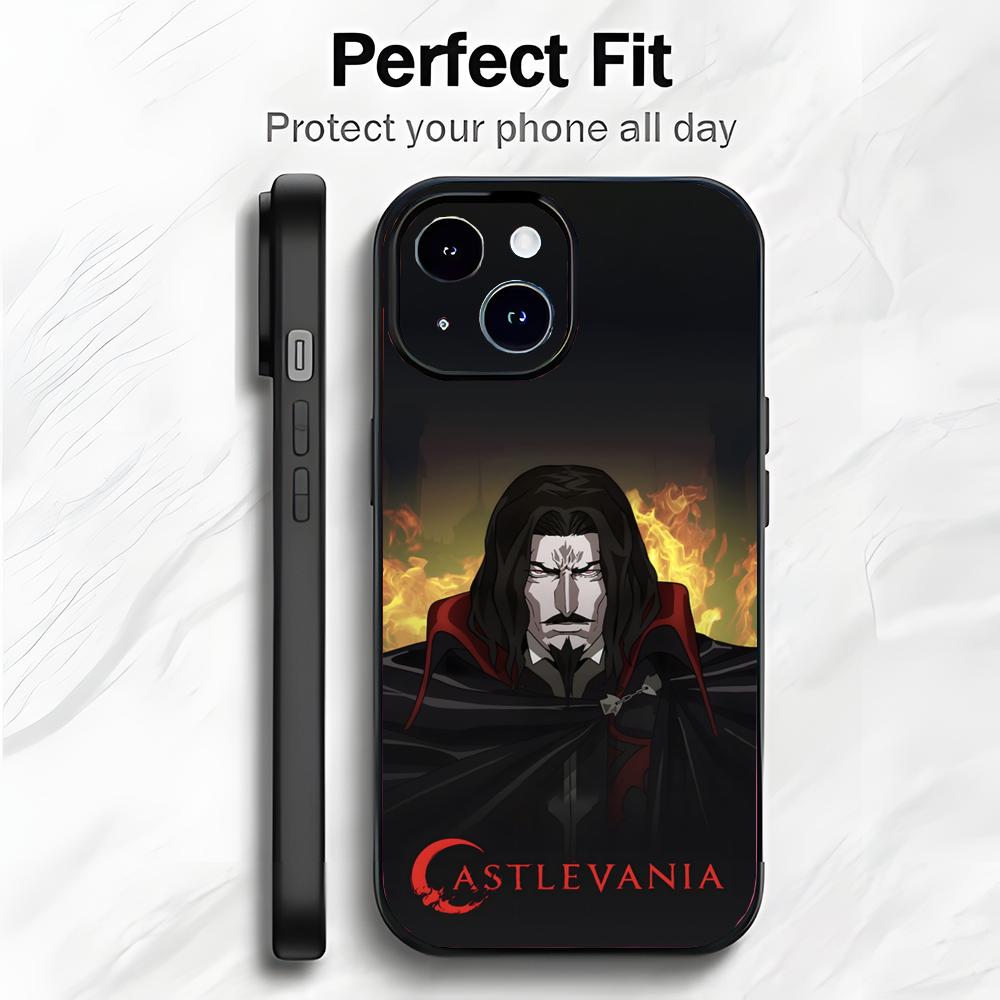 Gothic Horror Game C-Castlevania Phone Case Phone Case Soft Packaging Lightweight For iPhone17 16 15 14 13ProMax