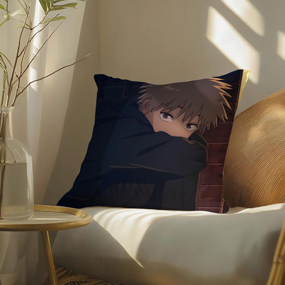Heavenly Ddelusion anime Pillow Case DoubleSided Plush Sofa Cushion Covers Organic Breathable Invisible Zipper
