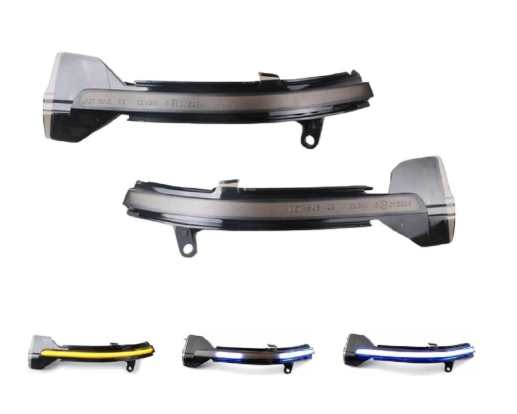 BMW LED Rearview Mirror Lamp Side Marker Sequential Turn Signal Flowing Type Dynamic High