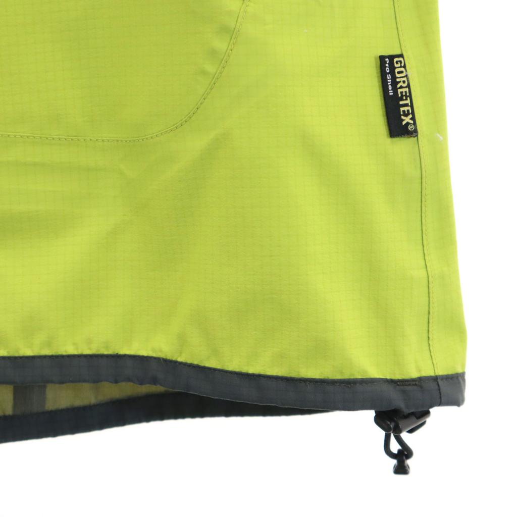 MILLET Gore-Tex Jacket M Yellowish green Outdoor storage bag included Women Used