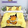 Garfield Through Wall Print 3Pcs Bedding Setduvet Cover With 2 Bedropillowcase Home Birthday Gift
