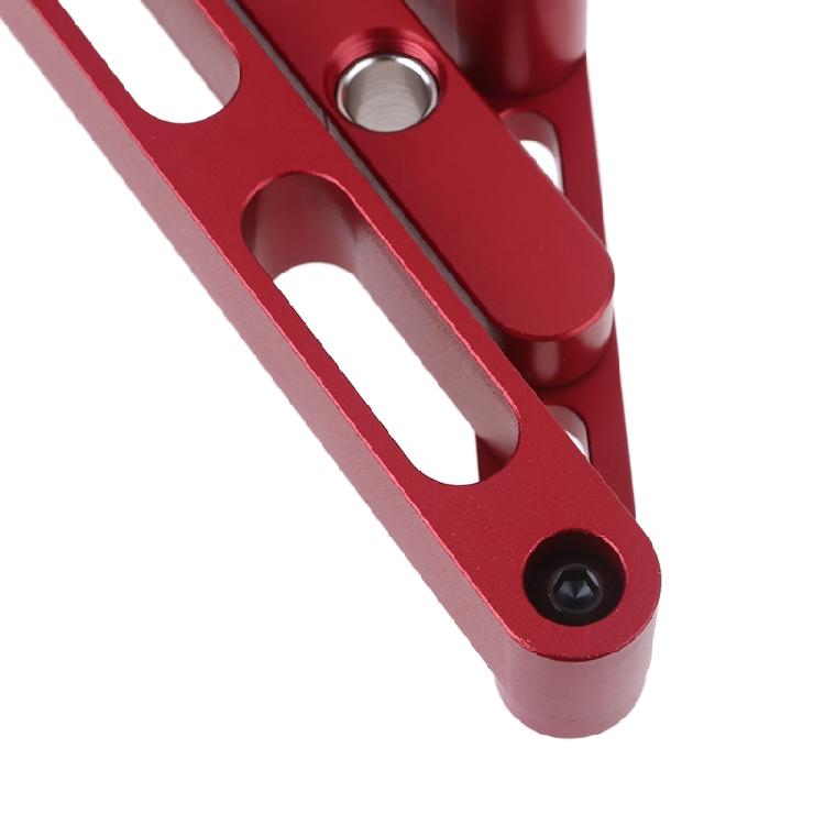 Woodworking 3-in-1 Dowel Hole Drilling Punching Locator Aluminum Alloy Tool