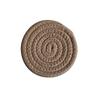 Cotton Rope Coaster, Color Block Heat Insulation Mat for Table, Thickened Potholder for Hot Dishes, Farmhouse Cup Mat