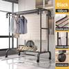 Clothes Rack Household Indoor Bedroom Balcony Drying Hanger Floor-To-Ceiling Coat Rack Thickening Simple Drying Rack