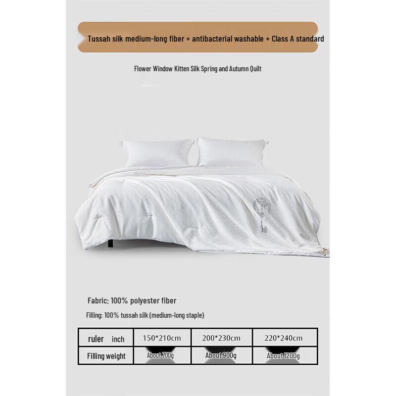 

Mercury Home Tussah Silk Quilt