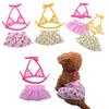 Hunde Blumen-Badebekleidung Katze Sommer-Strandkleid Haustier-Kostüm Badeanzug mit Blumenmuster Party-Kleidung Foto-Outfit für Haustier