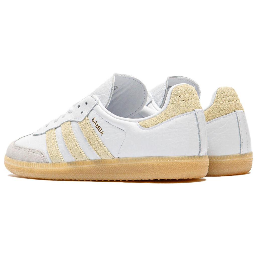 Adidas Originals Samba Og Comfortable Versatile Training Shoes Women Shoes White LA0972