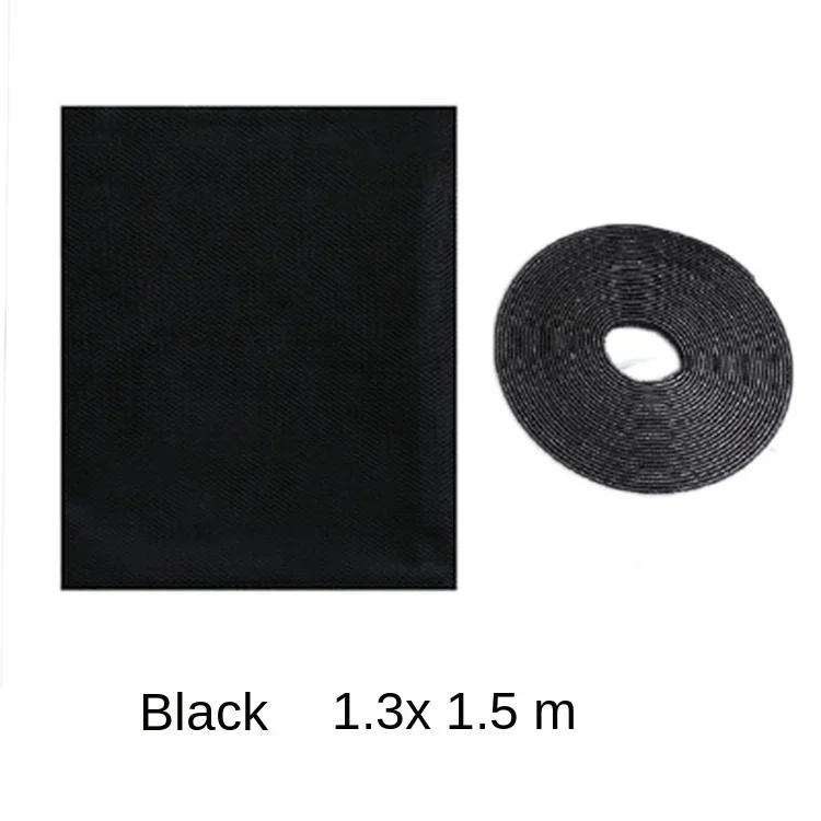 New Self-adhesive Anti-mosquito Screen DIY Anti-mosquito Screen Nets for Windows Anti-mosquito Window Screens чёрный