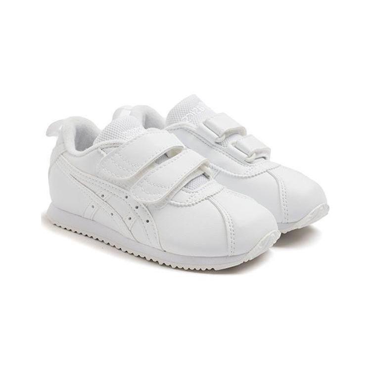 New Asics Cotla Slip-Resistant Cushioning Wear-Resistant Low-Top Sports Casual Shoes White Children Aged 3-7 Years Old 1144A262-100