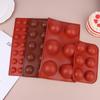 1PC Ball Round Half Sphere Silicone Molds For DIY Baking Pudding Mousse Chocolate Cake Mold Handmade Kitchen Accessories Tool