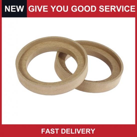 

Universal 3 Car Beige Speaker Spacer Ring Adaptor Brackets Spacer Pack of 2