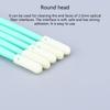 Pack Of 100 Fiber Visual Cleaning Swabs Not Shedding Particle Complimentary Fixed Absorption For / / / Couplings Camera Lens Maintenance Equipment