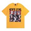 Retro 90s Girl Dinner Sylus Graphic T Shirt Men's Clothing Fashion Trending Cool T-shirts Comfort 100% Cotton Oversized T-shirt