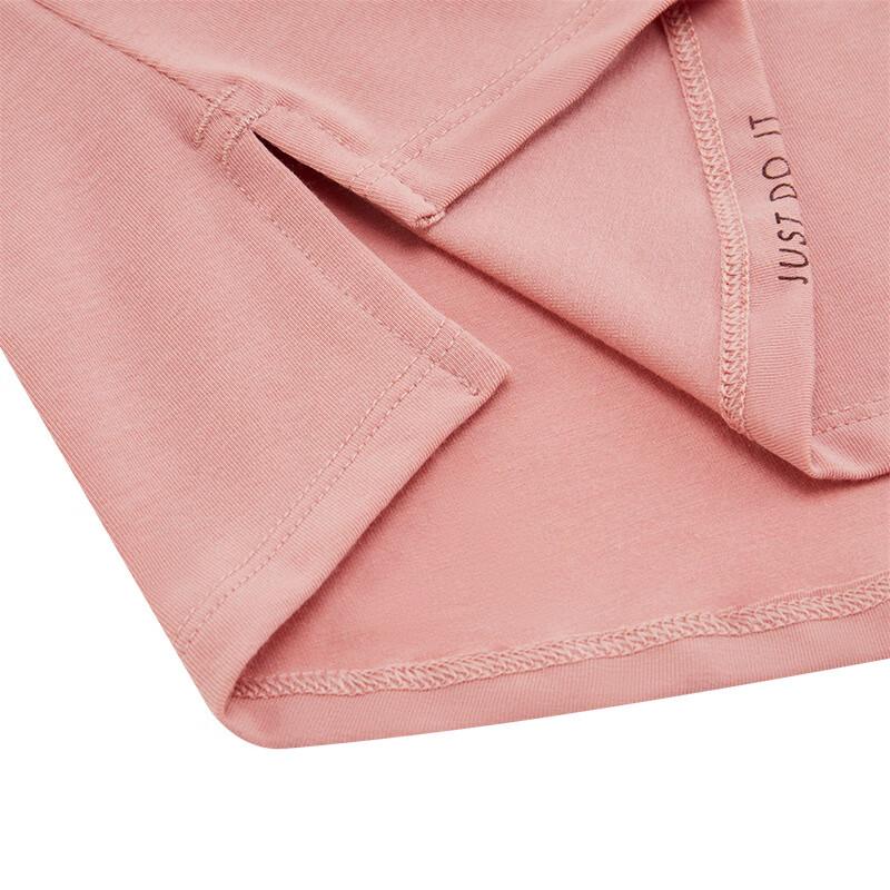 Nike Dri-FIT One Luxe Pullover Crew Neck Long Sleeve T-Shirt Women Tops Pink DD0621-618