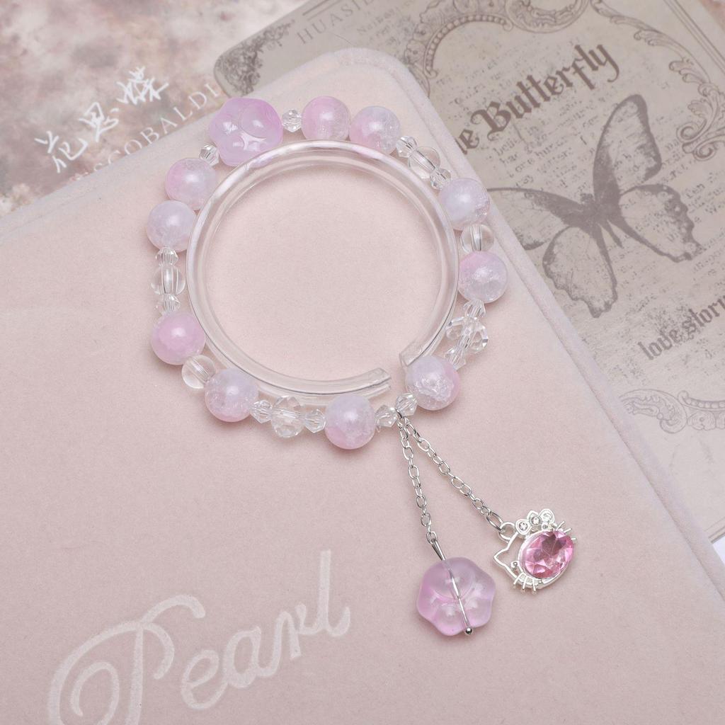 Mori Style Starry Sky Crystal Butterfly Bracelet - Elegant, Versatile Fairy Design for Women and Best Friends