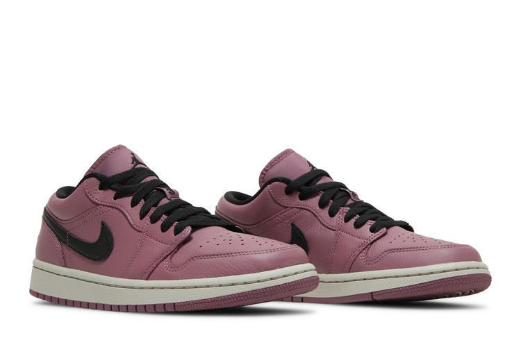 Women's Sneakers Nike Jordan 1 Low Mulberry (Women's) Light Mulberry/Black
