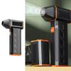 F31 Luftgebläse Leistungsstarker Jet-Ventilator 2500mAh Akku, 120000 U/min Motor Einstellbar zum Aufblasen, Reinigen und Trocknen