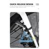 WEST BIKING Bike Fender Set 2PCS Full Coverage Bicycle Fender Quick-release Bike Front Rear Mudguard For 21c-42c Tire Bike Parts