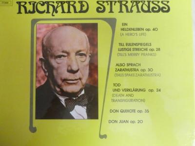 LP Schallplatte RICHARD STRAUSS , THE PHILADELPHIA  - Ein Heldenleben Op. 40 ( a Hero's L 77359 CBS 1973 UK Klassisch Gebraucht