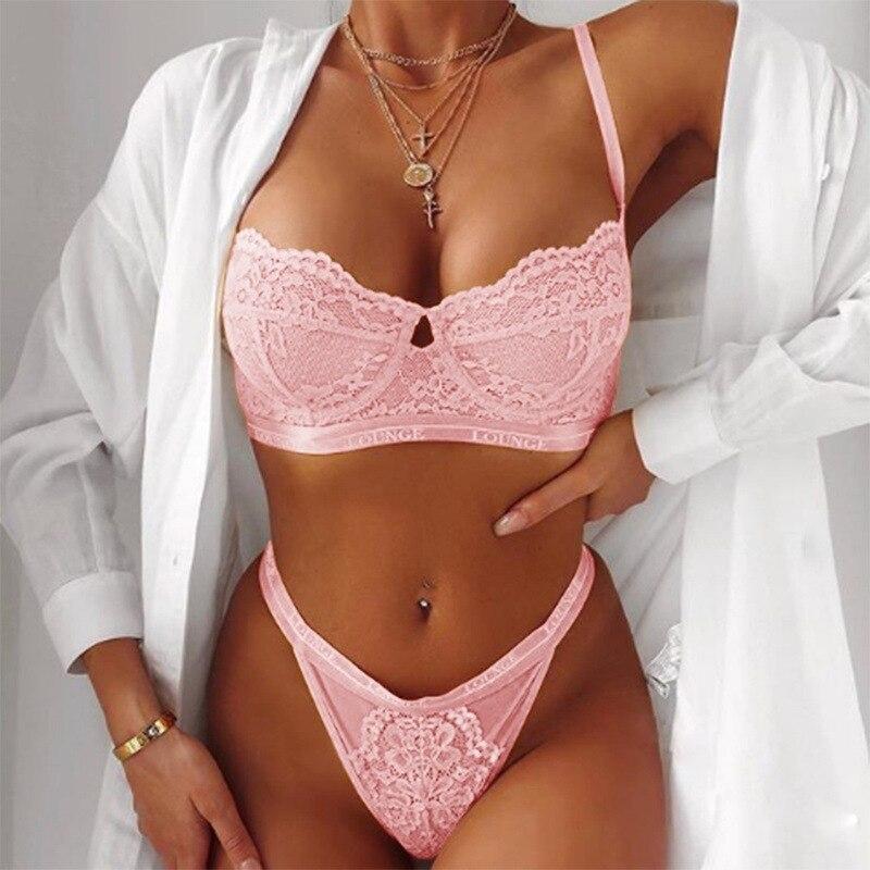 Sexy Bralette SetFloral Lace Lingerie Set