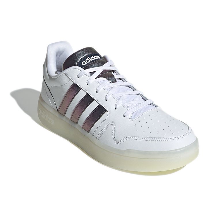 Adidas Neo Postmove Non-Slip Durable Supportive Low-Top Skate Shoes Men Sneakers White GY7538