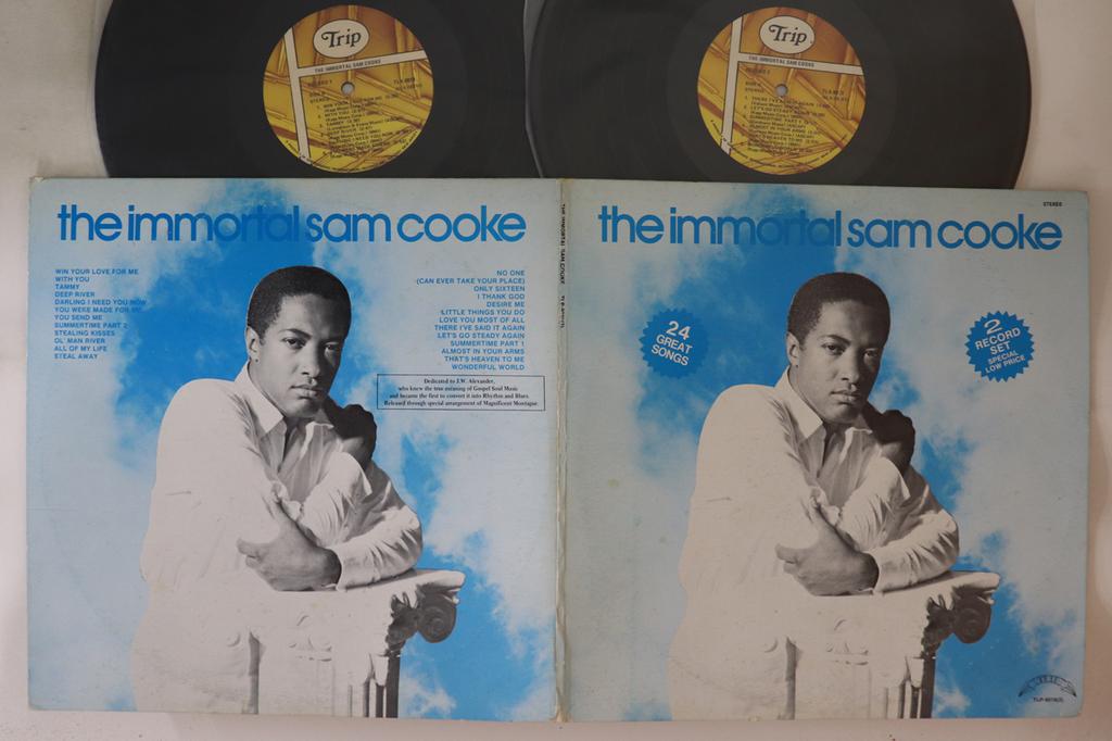 LP Record SAM COOKE - Immortal Sam Cooke TLX8019 TRIP US Soul/Funk Used