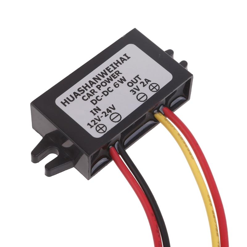 Buckk Converters 12V 24V to 3V 2A Voltages Stabilizers Regulator Automatic Buckk Step-down Powers Module