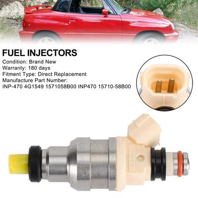 1 PZ Iniettori Carburante INP-470 Adatto Suzuki Sidekick X-90 1.6L Adatto Chevy Tracker