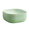 Japanese-Style Creative Plastic Bone Dish with Base