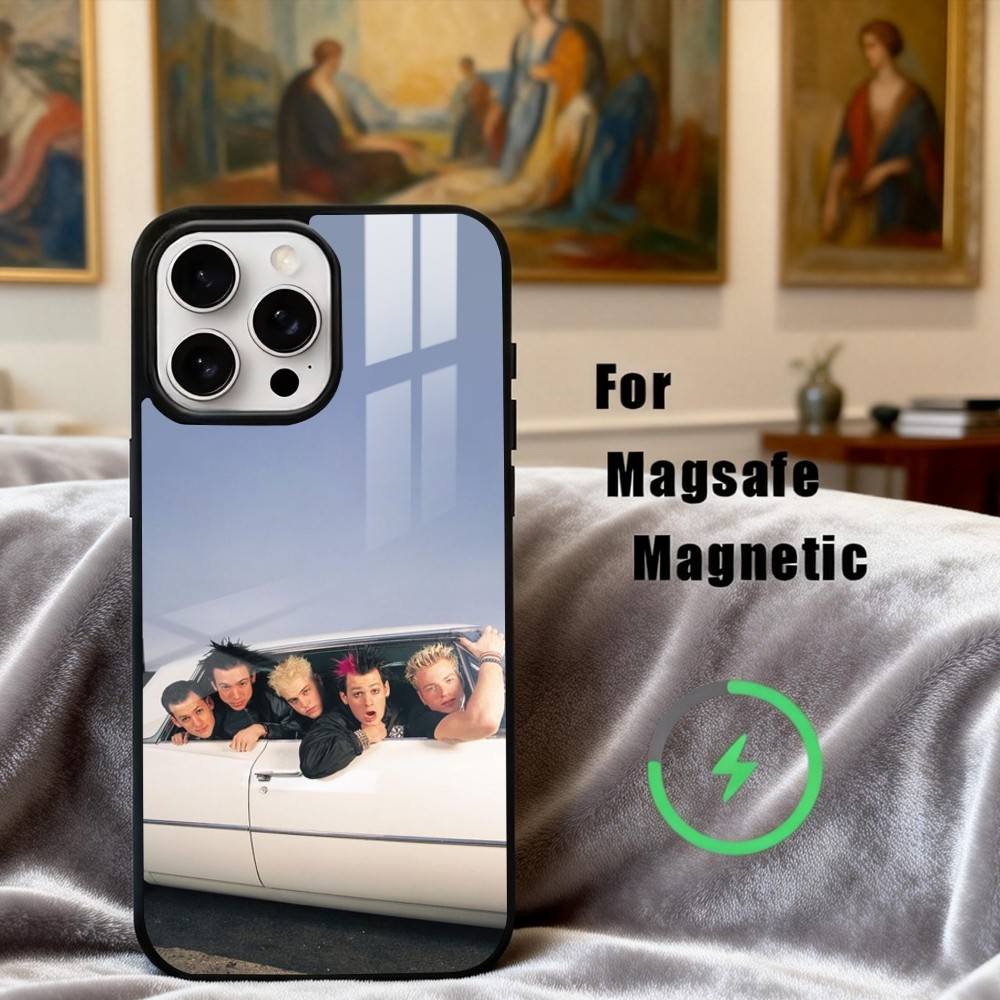 

Pop-rock g-Good Charlotte Band Phone Case For iPhone17,16,15,14,13,12,11 Plus,Pro Max Magnetic For Magsafe Wireless Charging iPhone17