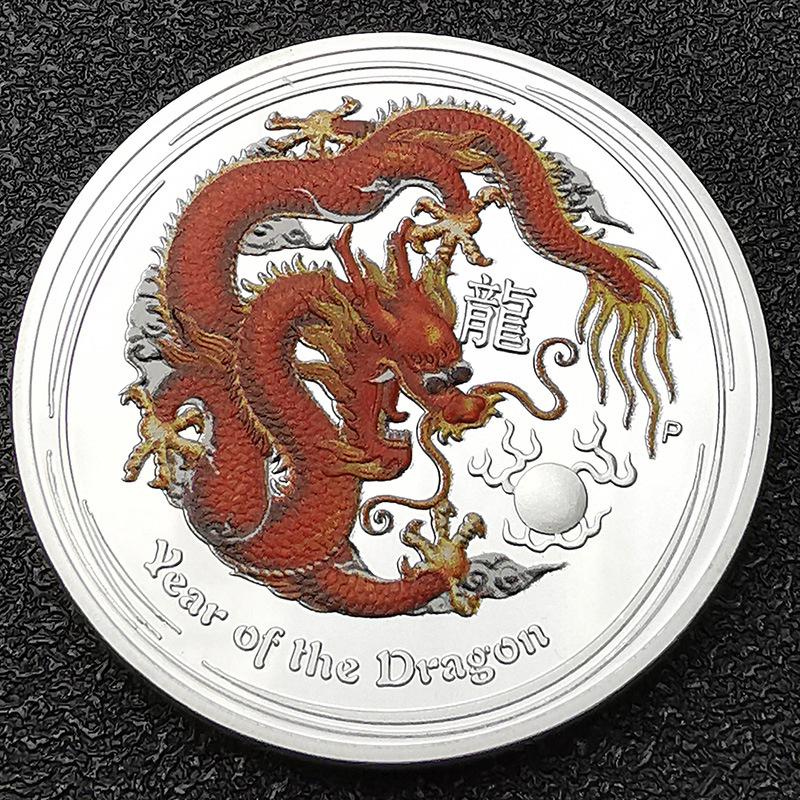 

Пам ятна медаль Австралійського року Тигра 2022 - Зодіакальна монета ручної роботи