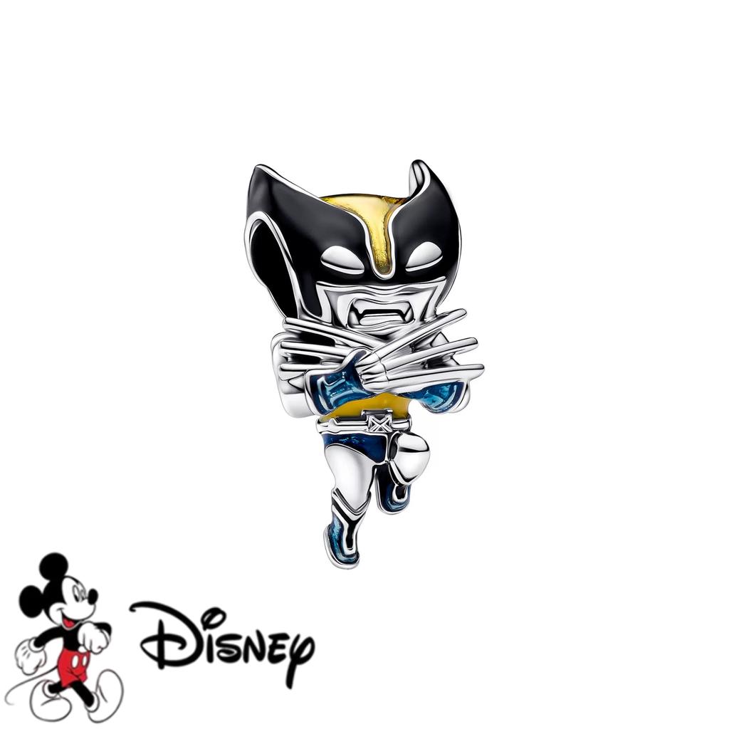 Disney DlY Marvel Universe Jewelry Gifts Iron Man Spider-Man Dangle Charms Beads Fit Original Europeans Silver Bracelet Necklace