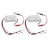 2PCS Light Control Sensor  Es Automatic Dusk To Dawn Photoelectric   with Probe for LED Fluorescent Street Lamp