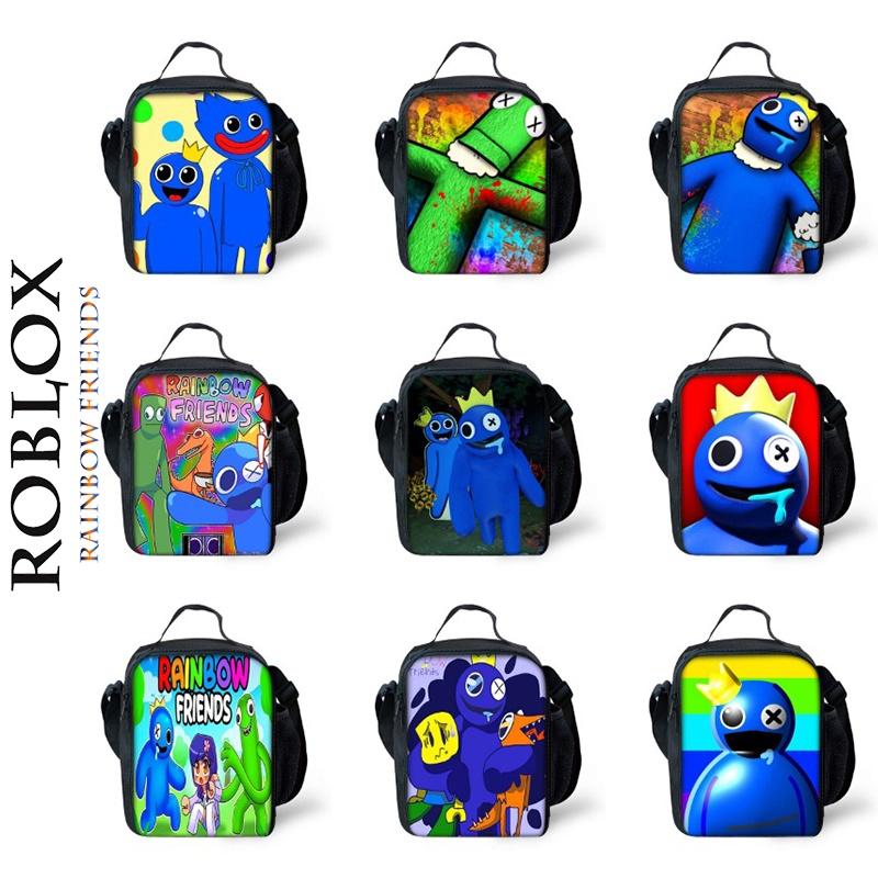 Roblox Rainbow Friends Insulated Lunch Bag For Kids Waterproof And Large Capacity