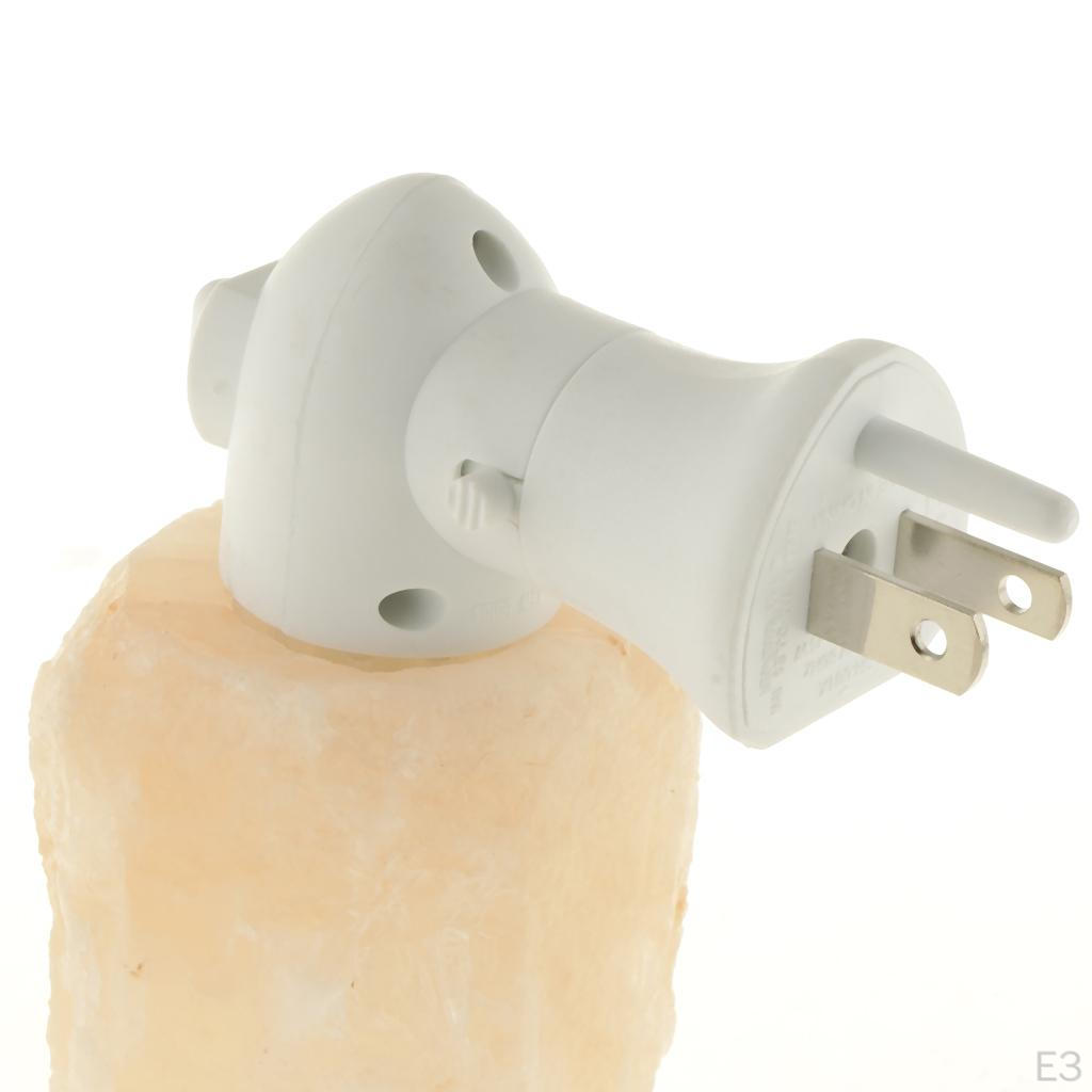 Night Lamp Crystal Salt Bedroom Plug