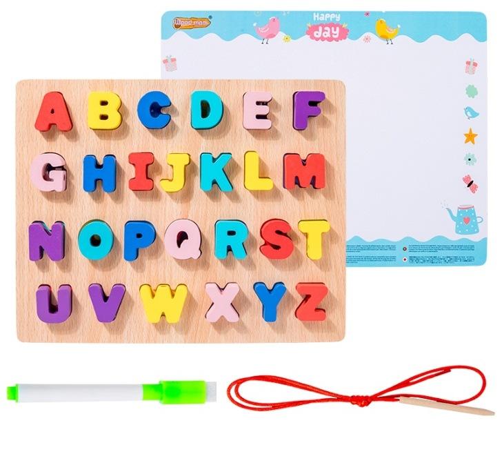 English Arabic Early Language Learning Toy Educational Tools for Kids Preschoolers Language Board