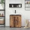 Bathroom Cabinet Set TULUM Rustic Wood 60 x 34 x 63 cm