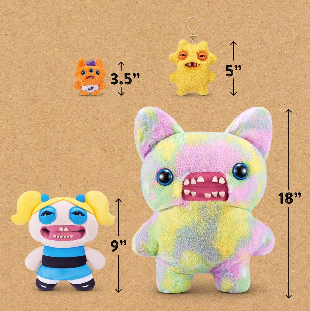 Fuggler The Powerpuff Girls Bubbles Plush Toy 15746B (Authentic)